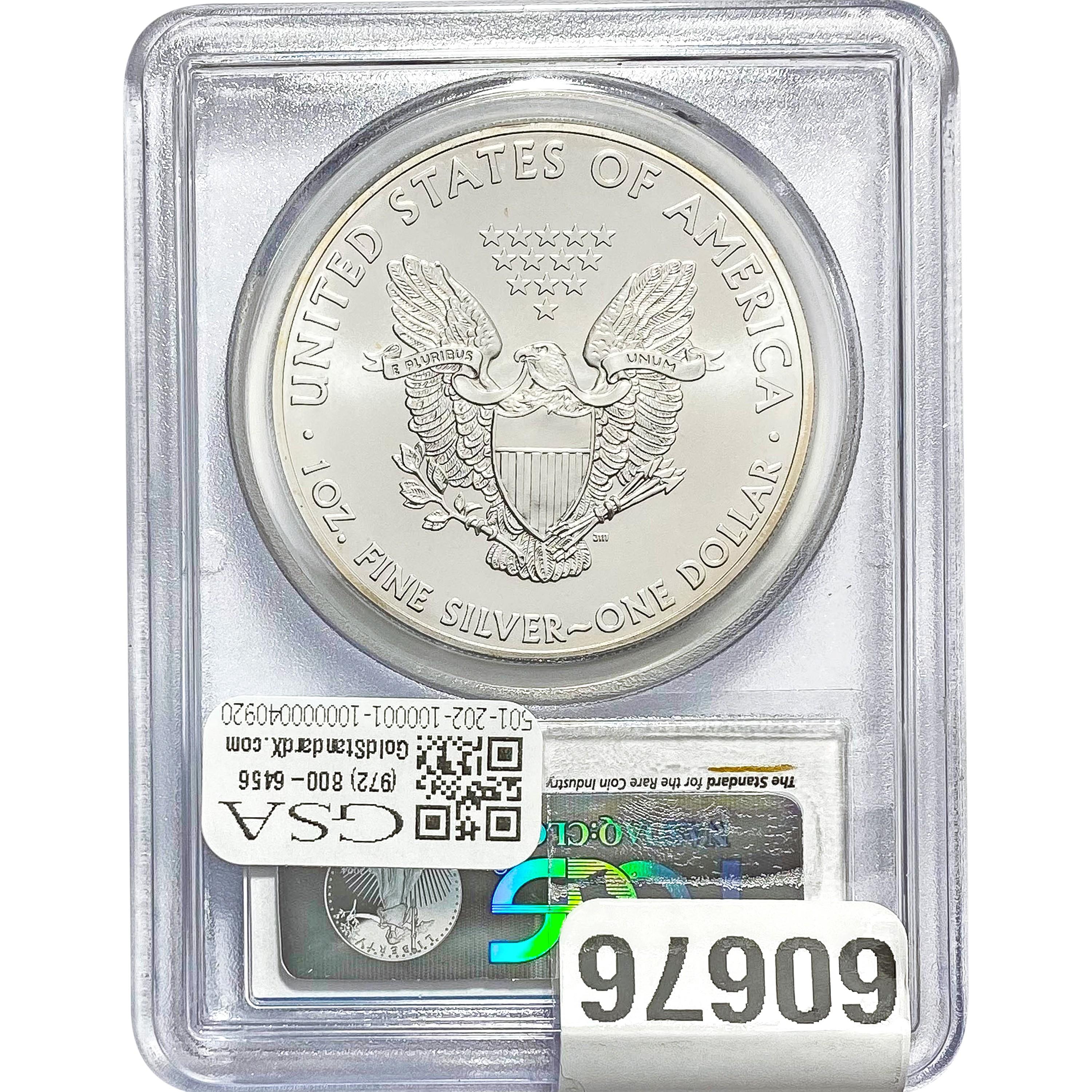 2015 $1 Silver Eagle PCGS MS69