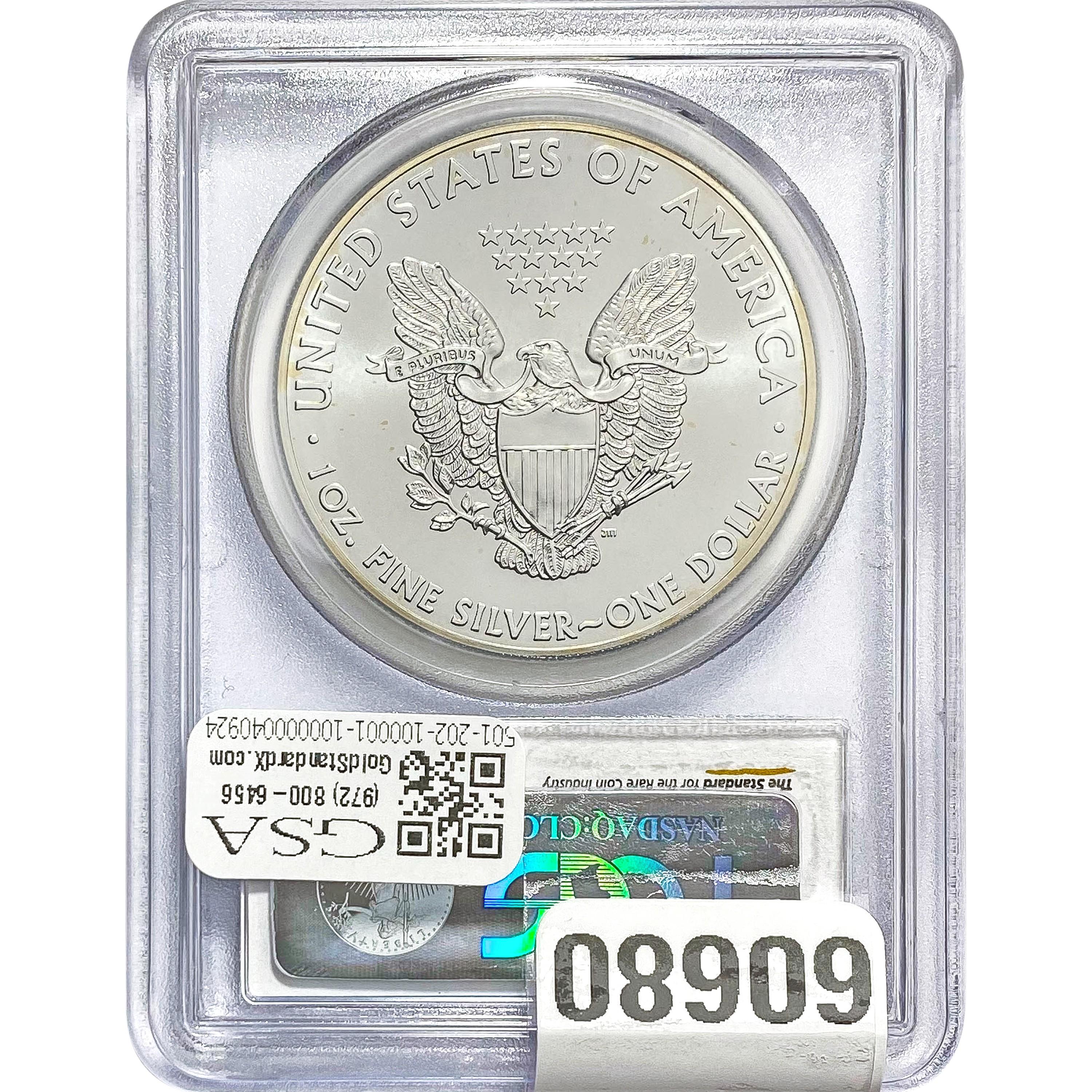 2015 Silver Eagle PCGS MS69