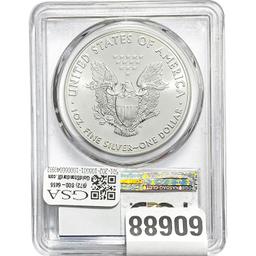 2016 Silver Eagle PCGS MS70