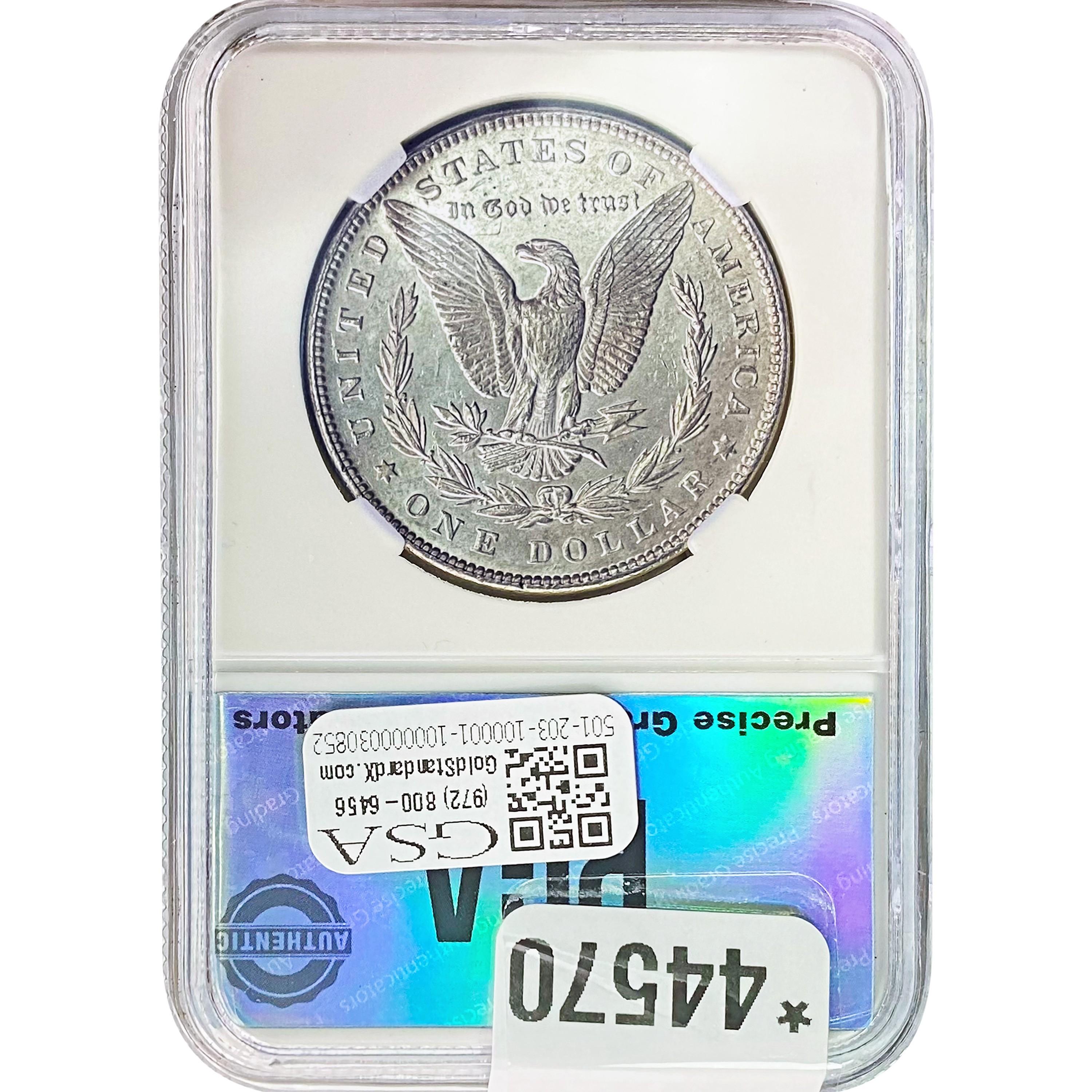 1890 Morgan Silver Dollar PGA MS64
