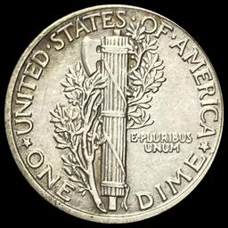 1918 Mercury Dime CLOSELY UNCIRCULATED