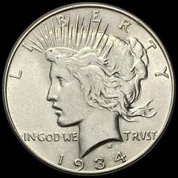 1934 Silver Peace Dollar UNCIRCULATED