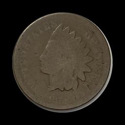 1874 Indian Head Cent NICELY CIRCULATED