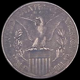 1915-S Silver Panama-Pacific Half Dollar NEARLY UNCIRCULATED