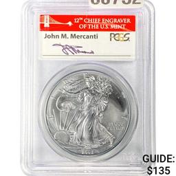 2012 American Silver Eagle PCGS MS70