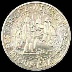 1936 Silver Rhode Island Half Dollar UNCIRCULATED