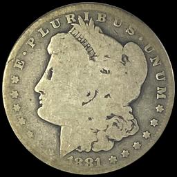 1881-CC Silver Morgan Dollar NICELY CIRCULATED