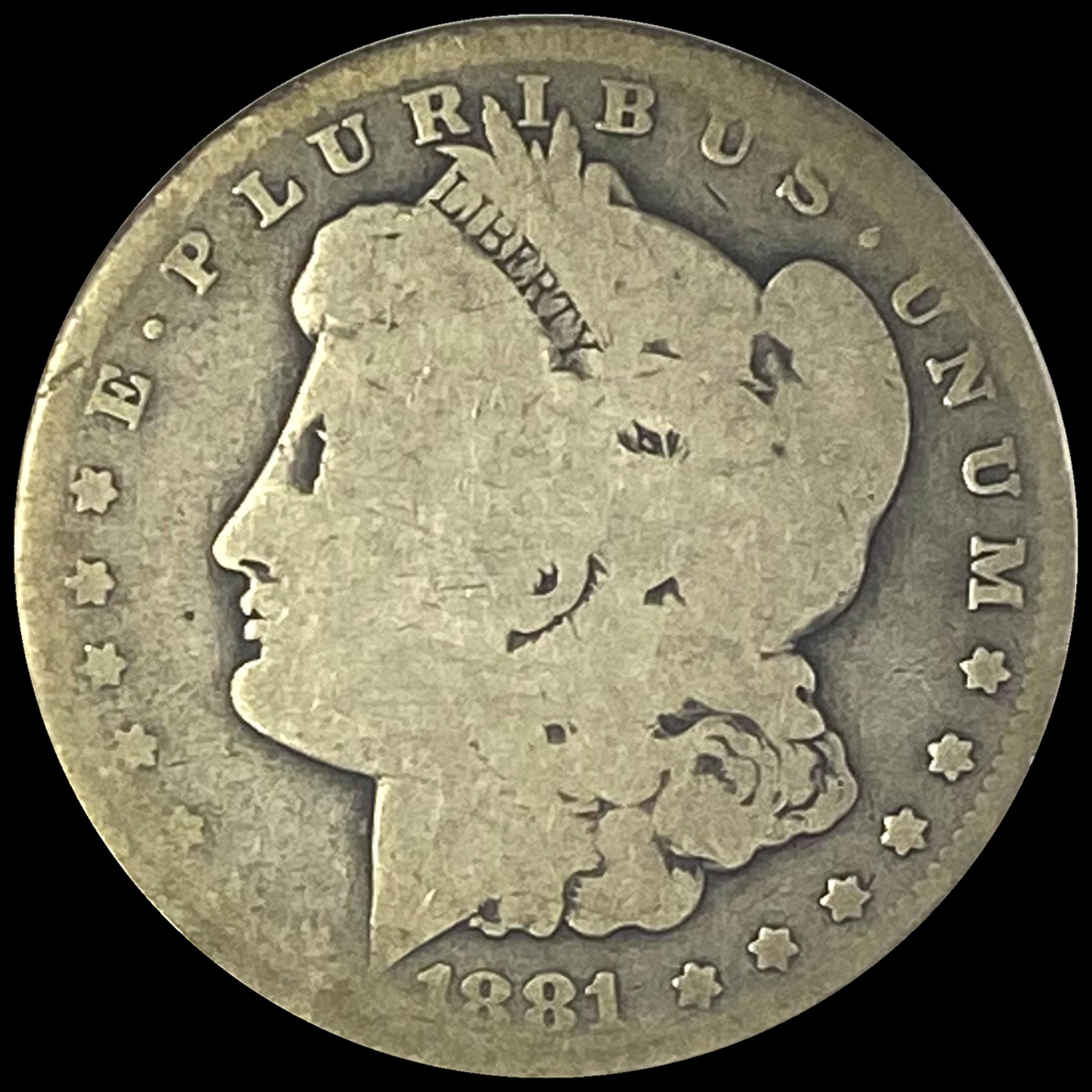 1881-CC Silver Morgan Dollar NICELY CIRCULATED