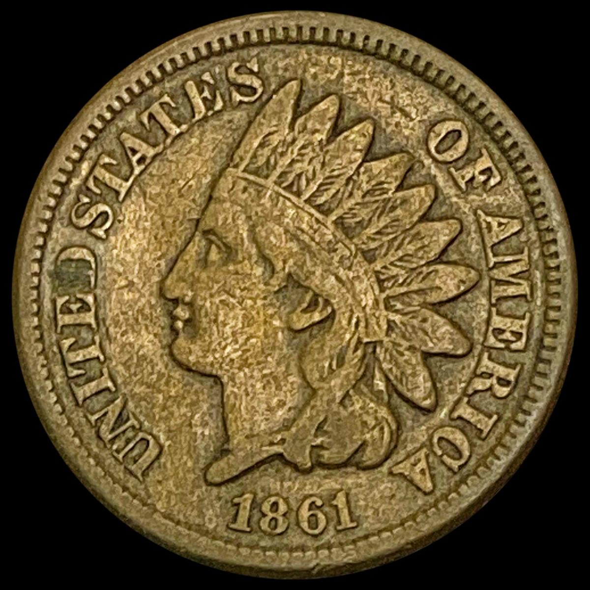 1861 Indian Head Cent LIGHTLY CIRCULATED LIGHTLY CIRCULATED