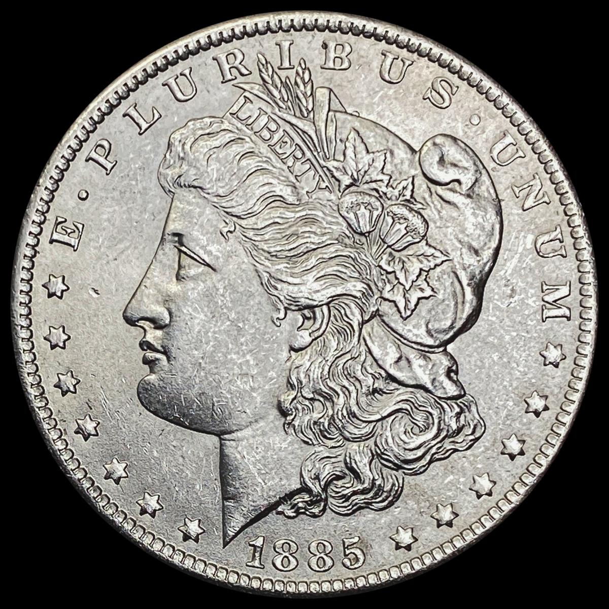 1885 Morgan Silver Dollar CHOICE BU CHOICE BU
