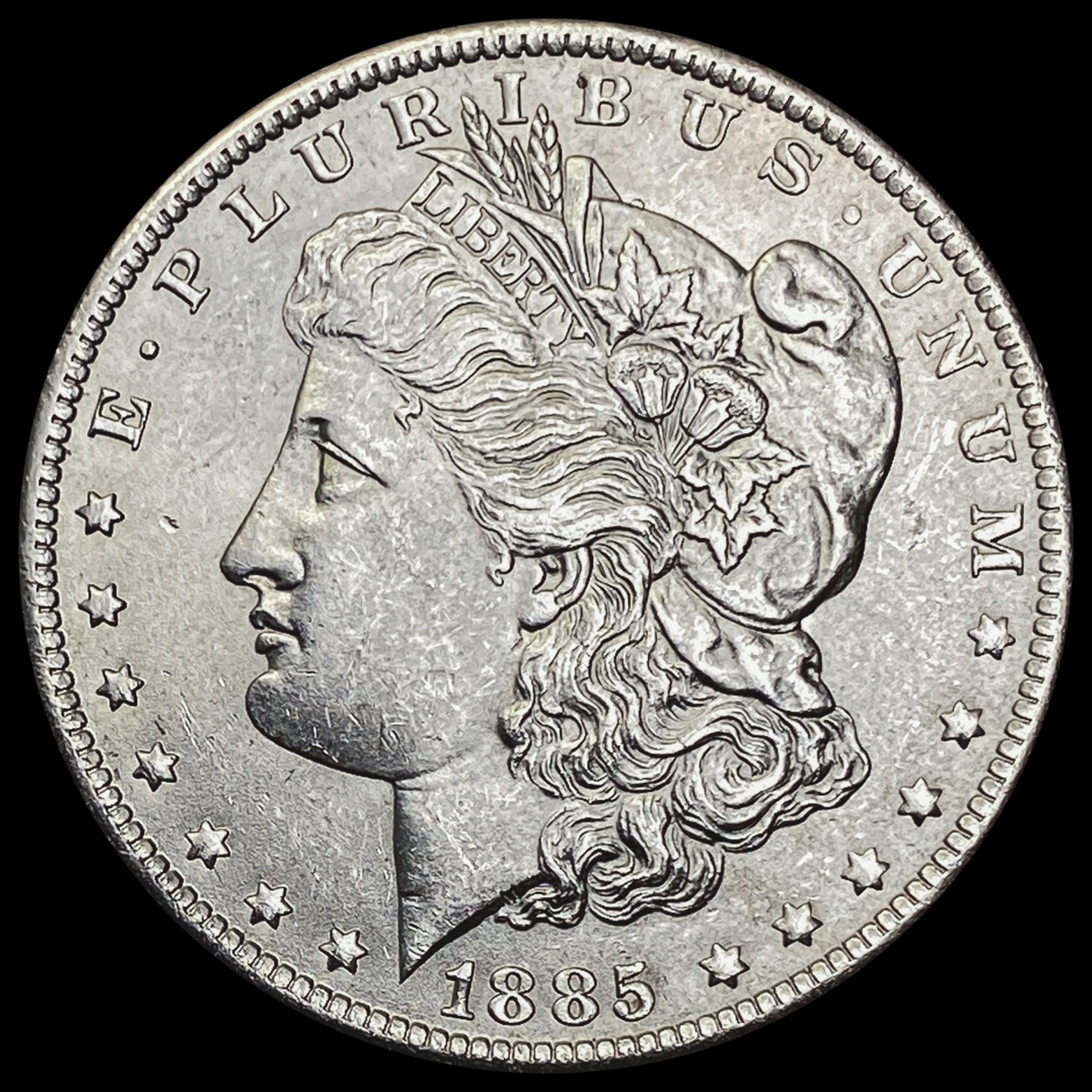 1885 Morgan Silver Dollar CHOICE BU CHOICE BU
