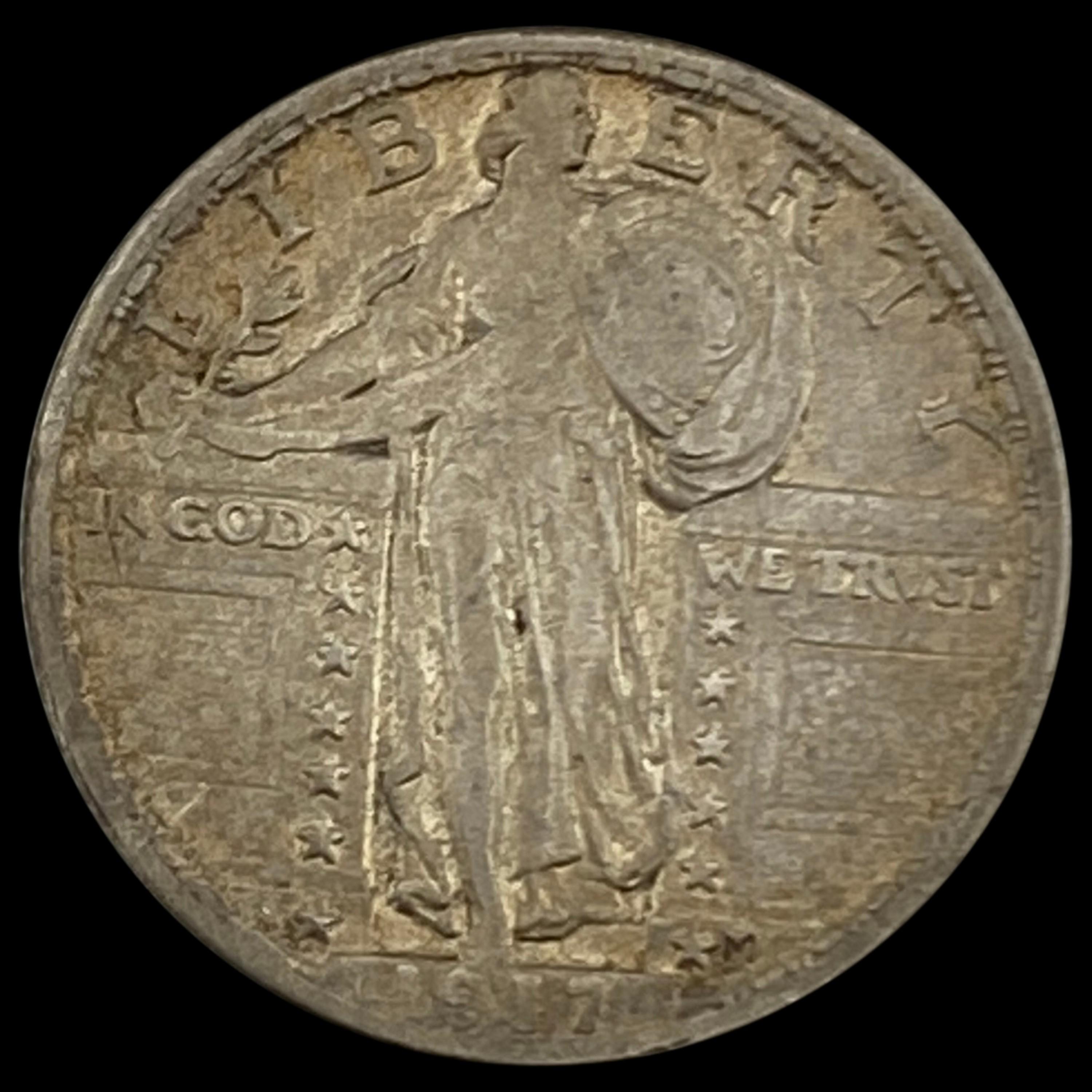 1917 Standing Liberty Quarter LIGHTLY CIRCULATED LIGHTLY CIRCULATED