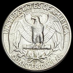 1939-D Washington Quarter CHOICE BU CHOICE BU