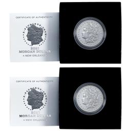 2021-O [2] Morgan Silver Dollar