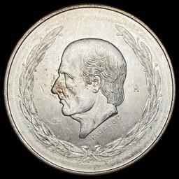 1952 Mexico 5 Pesos M Mint Mark UNCIRCULATED UNCIRCULATED