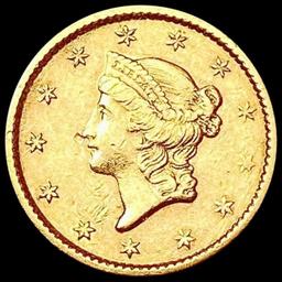 1853 Rare Gold Dollar CLOSELY UNCIRCULATED