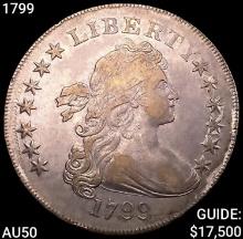 1799 Draped Bust Dollar CLOSELY UNCIRCULATED