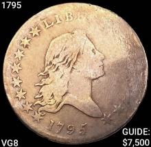 1795 Flowing Hair Half Dollar NICELY CIRCULATED