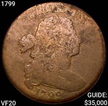 1799 Draped Bust Large Cent LIGHTLY CIRCULATED
