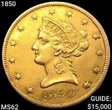 1850 $10 Gold Eagle UNCIRCULATED