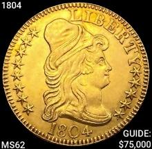 1804 $5 Gold Half Eagle UNCIRCULATED