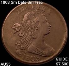1803 Sm Date Sm Frac Draped Bust Large Cent HIGH GRADE