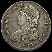 1833 Capped Bust Half Dollar LIGHTLY CIRCULATED