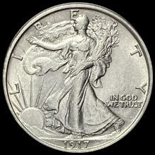 1917 Silver Walking Liberty Half Dollar UNCIRCULATED