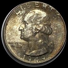 1949 Washington Quarter GEM BU