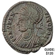 Roman Constantinian 330-340 AD BI Nummus UNCIRCULATED
