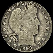 1899-O Silver Barber Half Dollar NICELY CIRCULATED