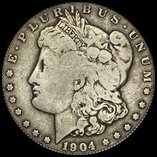 1904-S Silver Morgan Dollar NICELY CIRCULATED