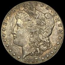1887-S Silver Morgan Dollar CLOSELY UNCIRCULATED