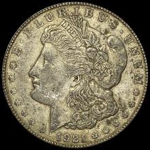 1921 Silver Morgan Dollar NEARLY UNCIRCULATED