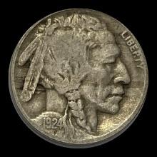 1924 Buffalo Nickel NICELY CIRCULATED
