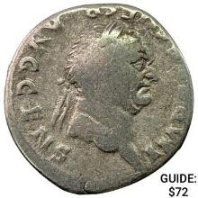 Roman Vespasian 69-79 AD Silver Denarius NEARLY UNCIRCULATED