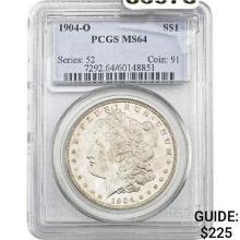 1904-O Morgan Silver Dollar PCGS MS64