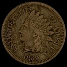 1859 Indian Head Cent CLOSELY UNCIRCULATED CLOSELY UNCIRCULATED