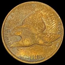 1858 Flying Eagle Cent NICELY CIRCULATED