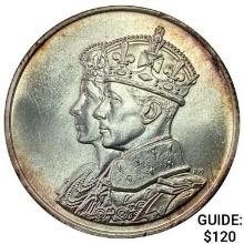 1939 Canada Silver Coronation Medal UNCIRCULATED