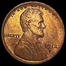 1912-D Lincoln Wheat Cent CLOSELY UNCIRCULATED CLOSELY UNCIRCULATED