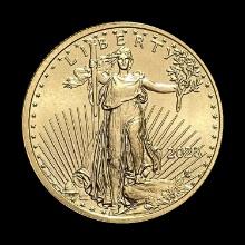2023 1/4 oz Gold American Eagle $10 SUPERB GEM BU