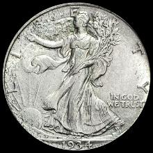 1934 Silver Half Dollar Walking Liberty UNCIRCULATED