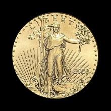 2023 1/4 oz Gold American Eagle $10 SUPERB GEM BU