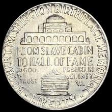 1946 Silver Half Dollar Booker T. Washington GEM BU