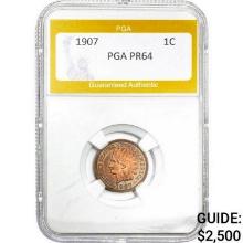 1907 Indian Head Cent PGA PR64
