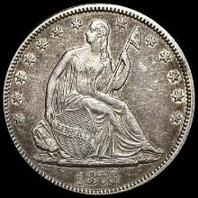 1876 Seated Liberty Half Dollar CLOSELY UNCIRCULATED