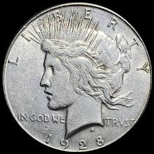 1928 Peace Silver Dollar CLOSELY UNCIRCULATED
