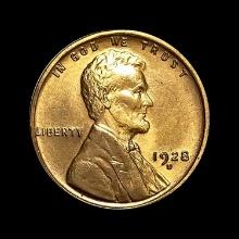 1928-D Lincoln Wheat Cent CHOICE BU