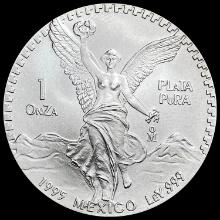 1995 Mexico 1 oz Silver Libertad GEM BU